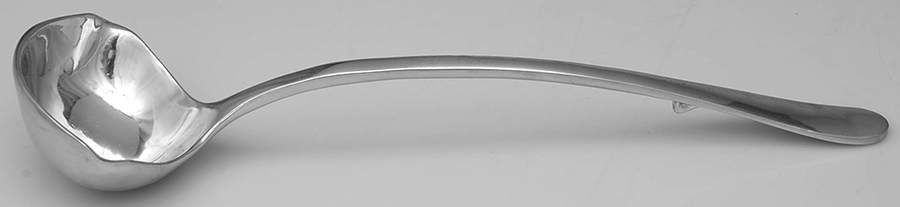 Queen Anne (Armetale, Hollowware, Glossy) Punch Ladle Solid Piece by Wilton Armetale-1