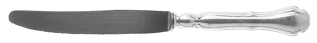 Dresdner Baroque (Sterling, 800) Modern Hollow Knife by Wilkens-1