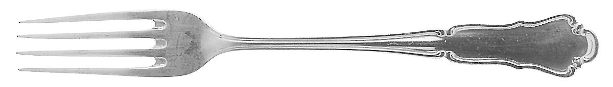 Dresdner Baroque (Sterling, 800) Individual Salad Fork by Wilkens-1