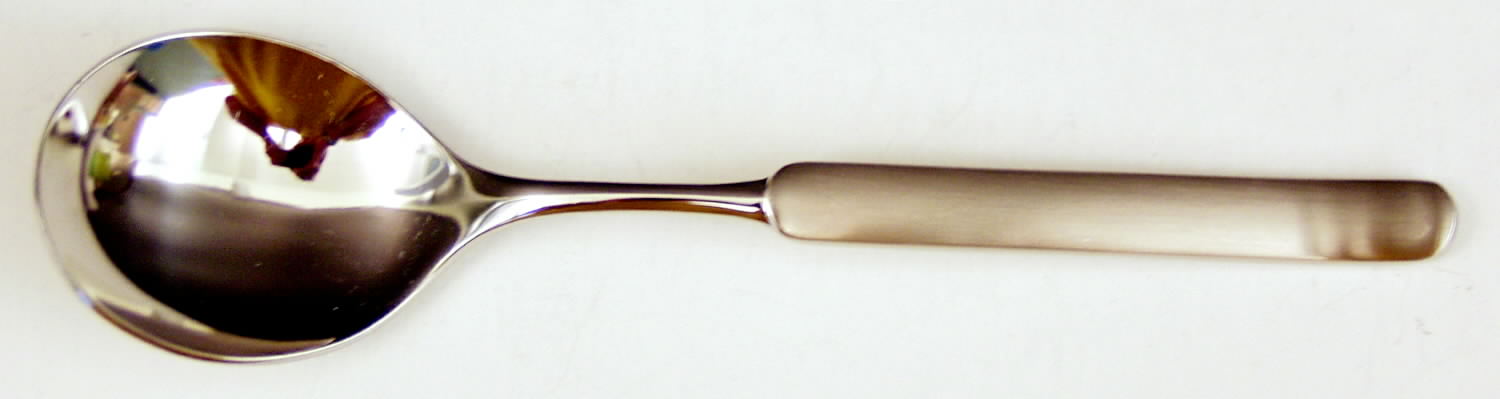Nova (Stainless) Dessert/Oval Soup Spoon by Wilkens-1