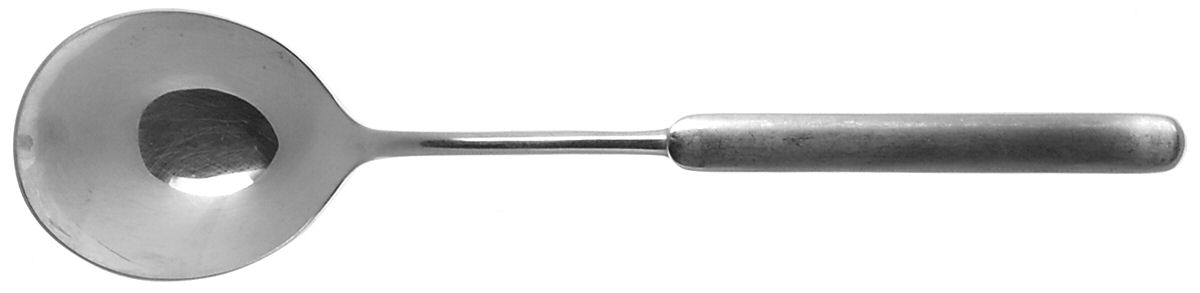 Nova (Stainless) Solid Stewed Fruit Serving Spoon by Wilkens-1