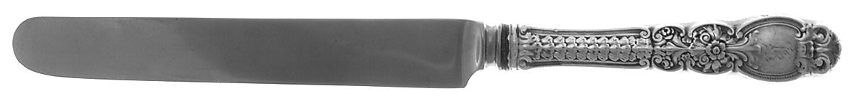 Ariel (Sterling, 1895) Blunt Hollow Knife with Bolster by Wendell-1