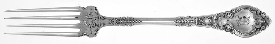 Athenia (Sterling, 1890) Monogram Fork by Wendell-1