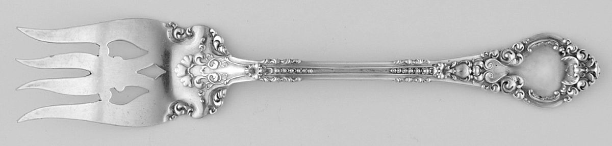 Athenia (Sterling, 1890) Small Individual Solid Fish/Salad Fork by Wendell-1