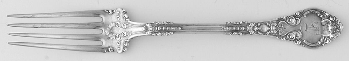 Athenia (Sterling, 1890) Monogram Fork by Wendell-1