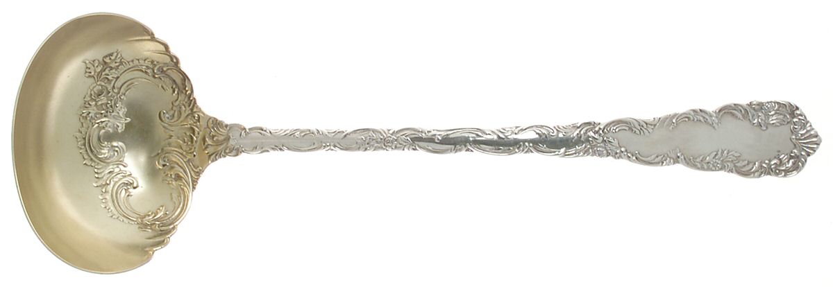 Junior Rococo (Sterling, 1896) Oyster Ladle Solid Piece by Wendell-1