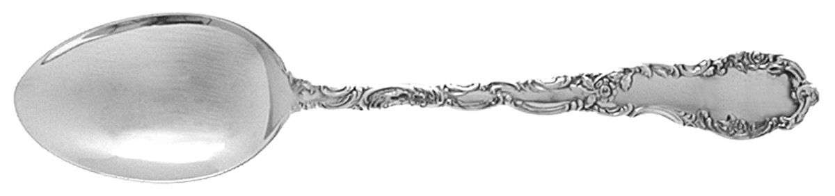 Junior Rococo (Sterling, 1896) Dessert/Oval Soup Spoon by Wendell-1