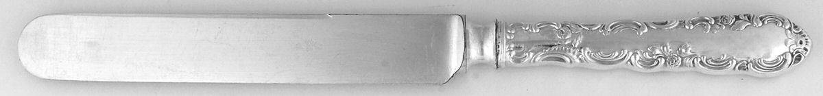 Junior Rococo (Sterling, 1896) Old French Hollow Knife with Bolster by Wendell-1