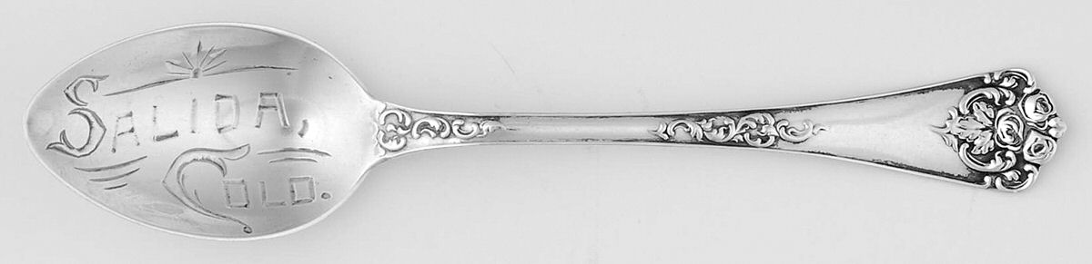 No. 6 (Sterling, 1895) Souvenir Spoon (Five O'Clock) by Wendell-1