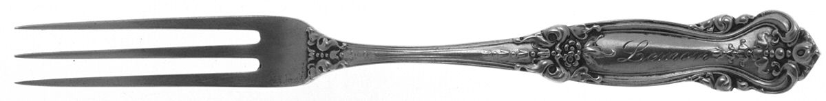 Emperor (Sterling) Monogram Strawberry Fork by Wendell-1