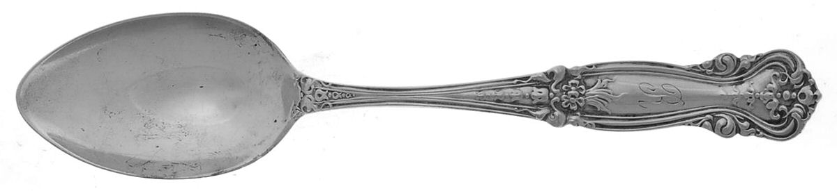 Emperor (Sterling) Monogram Five O'Clock Teaspoon by Wendell-1