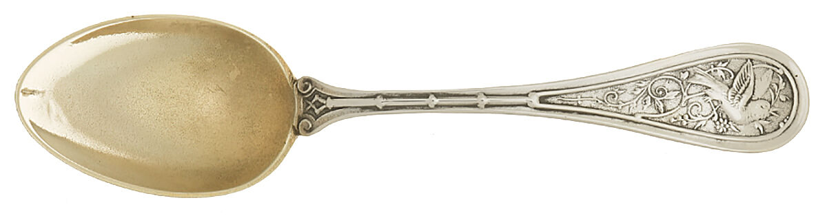 Bird (Sterling, 1865) Demitasse Spoon by John R Wendt-1