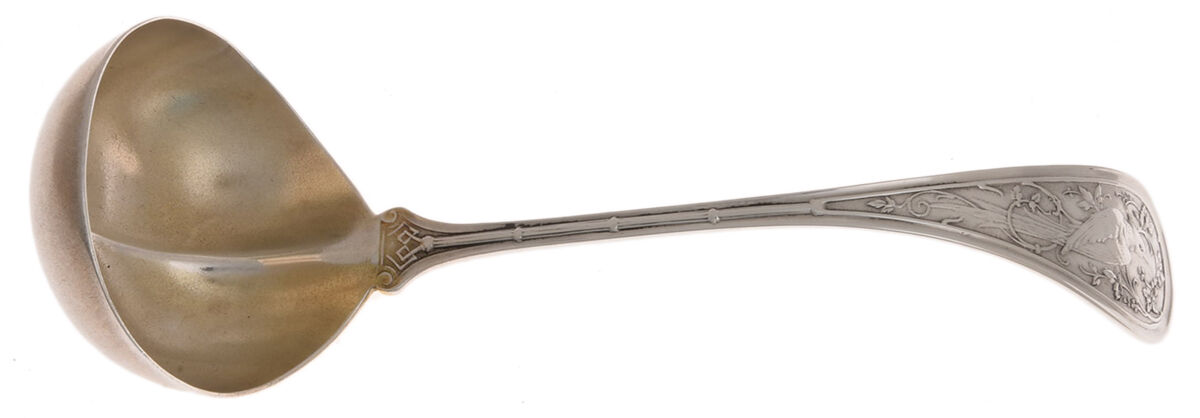 Bird (Sterling, 1865) Bouillon Ladle by John R Wendt-1