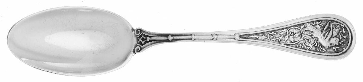 Bird (Sterling, 1865) Demitasse Spoon by John R Wendt-1