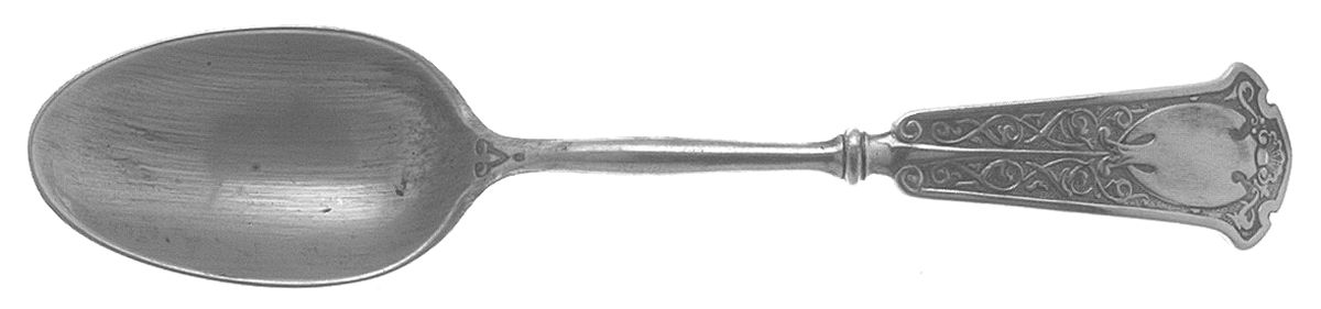 Arabesque (Sterling, 1870, No Monograms) Teaspoon by John R Wendt-1