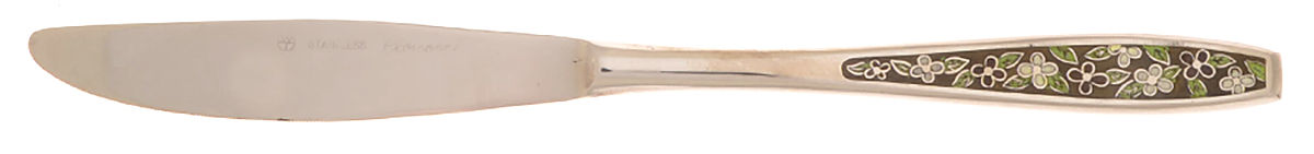Cloisonne (Stainless) Modern Solid Knife by World Tableware-1
