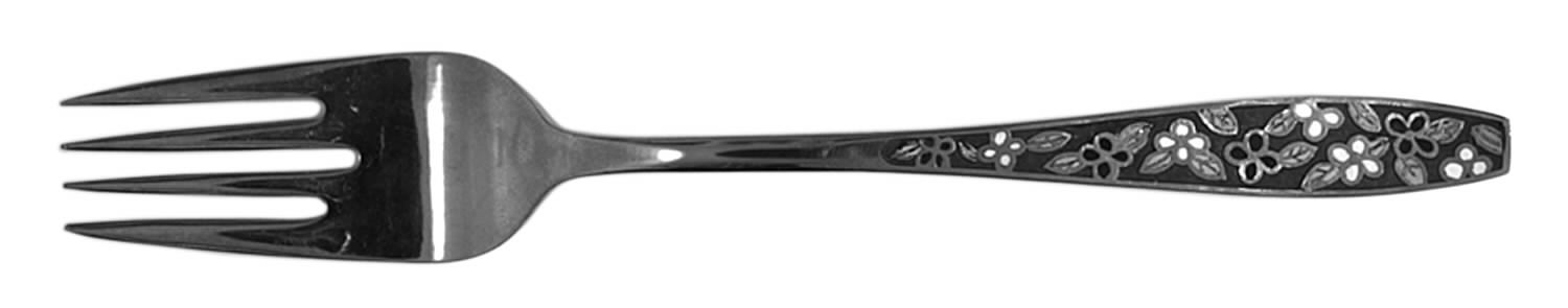 Cloisonne (Stainless) Fork by World Tableware-1