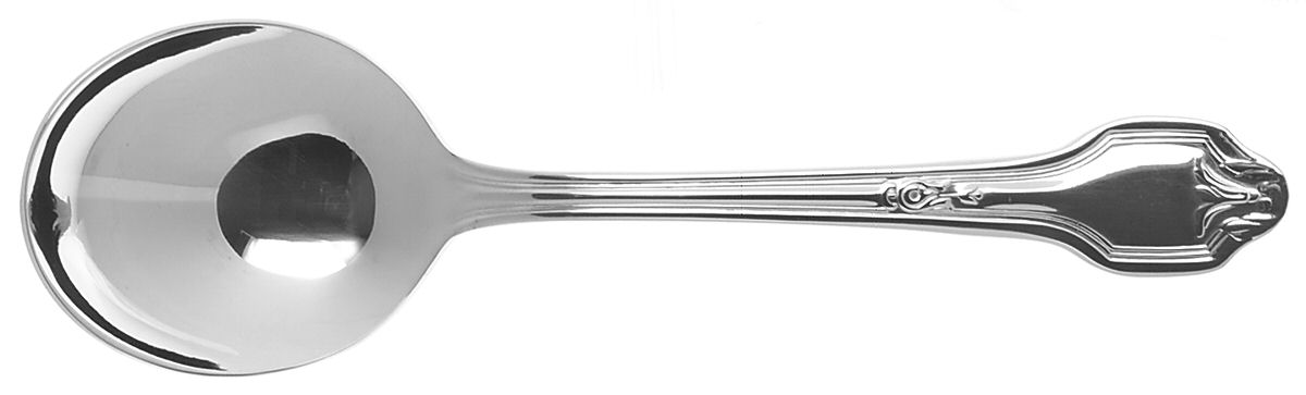 Falmouth (Stainless) Round Bowl Soup Spoon (Cream Soup) by World Tableware-1