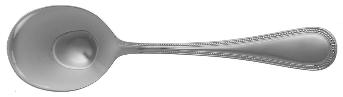 King George Round Bowl Soup Spoon (Cream Soup) by World Tableware-1