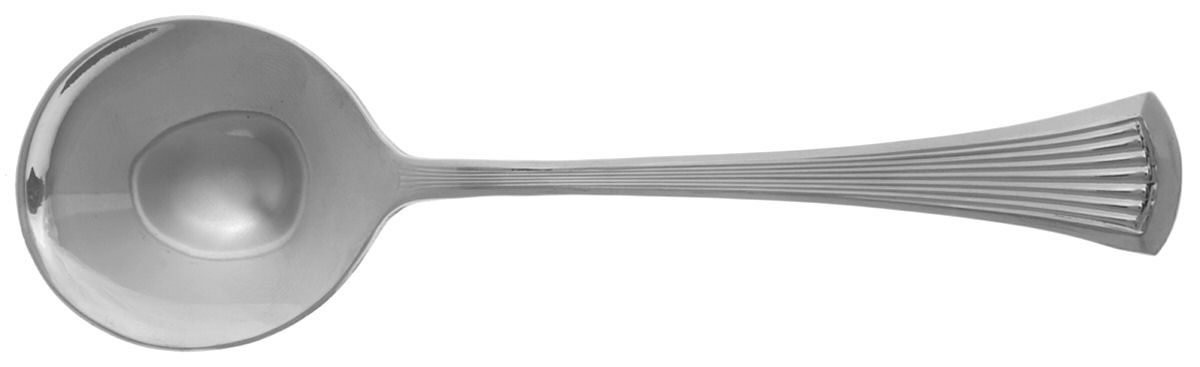 Minuet (Stainless) Round Bowl Soup Spoon (Cream Soup) by World Tableware-1