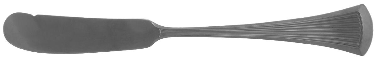 Minuet (Stainless) Flat Handle Master Butter Knife by World Tableware-1