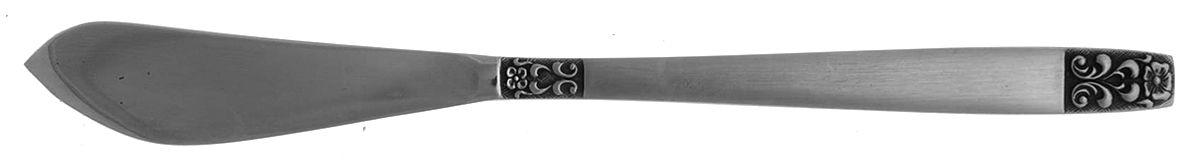 WOF14 (STAINLESS) Master Butter Spreader, Solid Piece by World Tableware-1