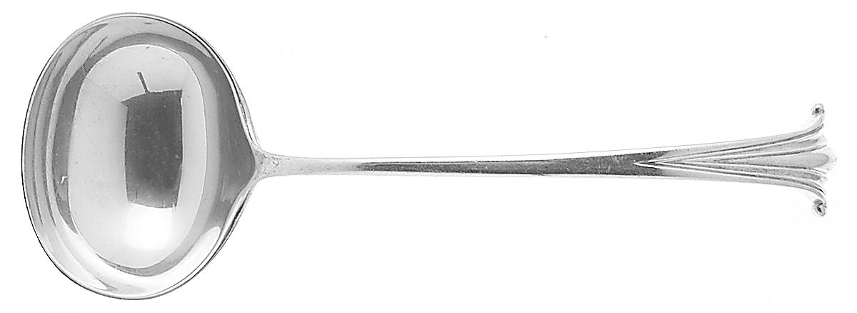English Onslow (Sterling) Solid Gravy Ladle by Worcester-1