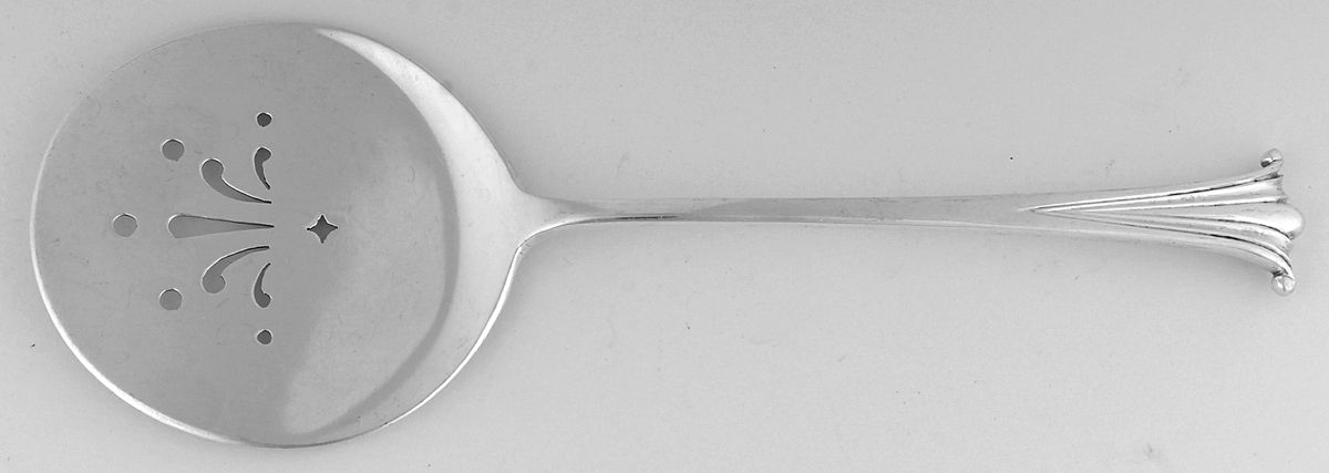 English Onslow (Sterling) Tomato Server, Solid Piece by Worcester-1