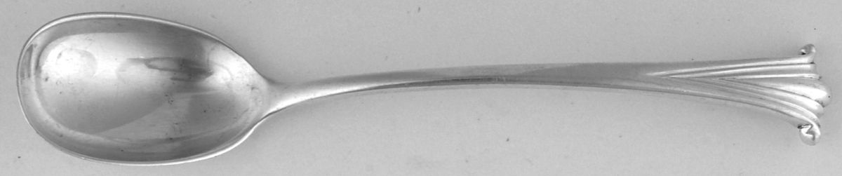 English Onslow (Sterling) Egg Spoon by Worcester-1