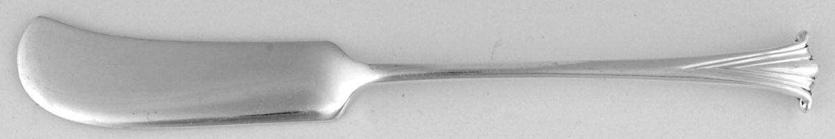 English Onslow (Sterling) Flat Handle Butter Spreader by Worcester-1