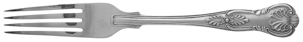 Kings (Silverplate) Fork by Worcester-1