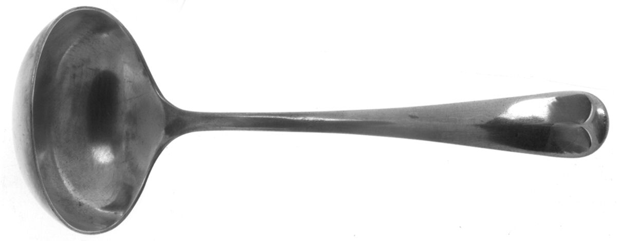 Queen Anne (Silverplate) Solid Piece Cream Ladle by Worcester-1