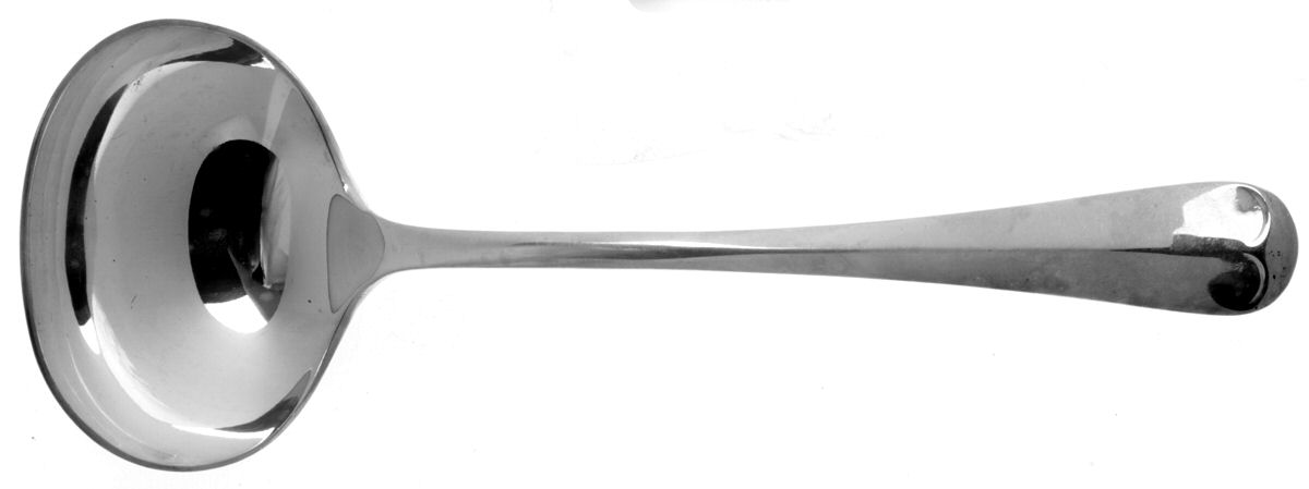 Queen Anne (Silverplate) Solid Gravy Ladle by Worcester-1