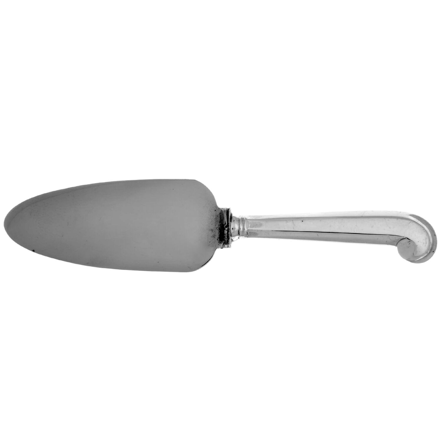 Rib Rat Tail (Sterling) Cheese Server with Stainless Blade by Worcester-1