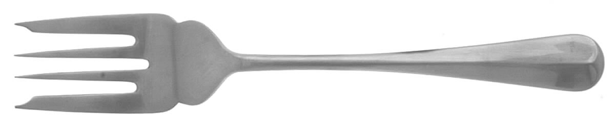 Rib Rat Tail (Sterling) Individual Salad Fork by Worcester-1