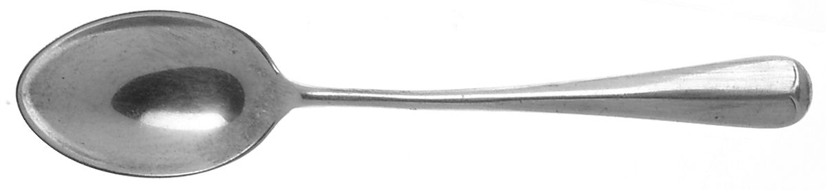 Rib Rat Tail (Sterling) Demitasse Spoon by Worcester-1
