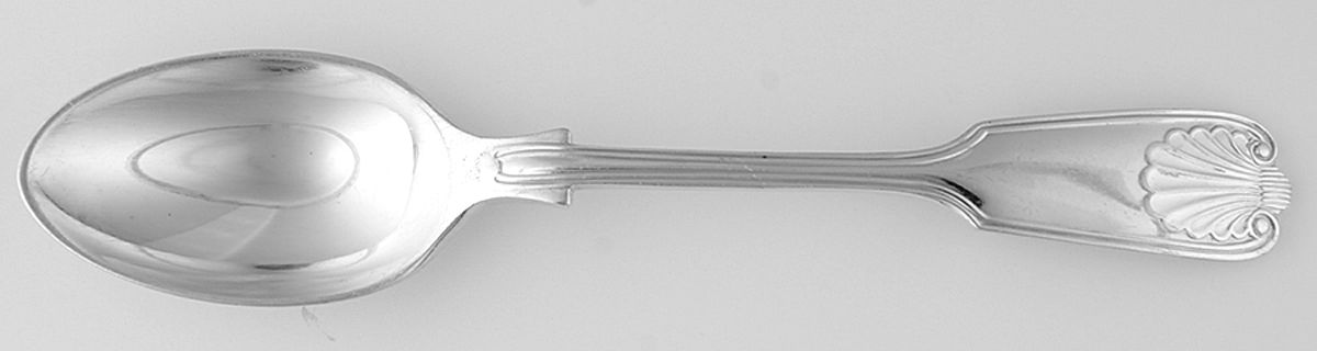 Thread & Shell (Silverplate) Teaspoon by Worcester-1
