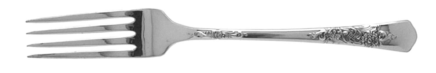 Wood Rose (Silverplate, 1950) Fork by Wood Rose Silver Plate-1