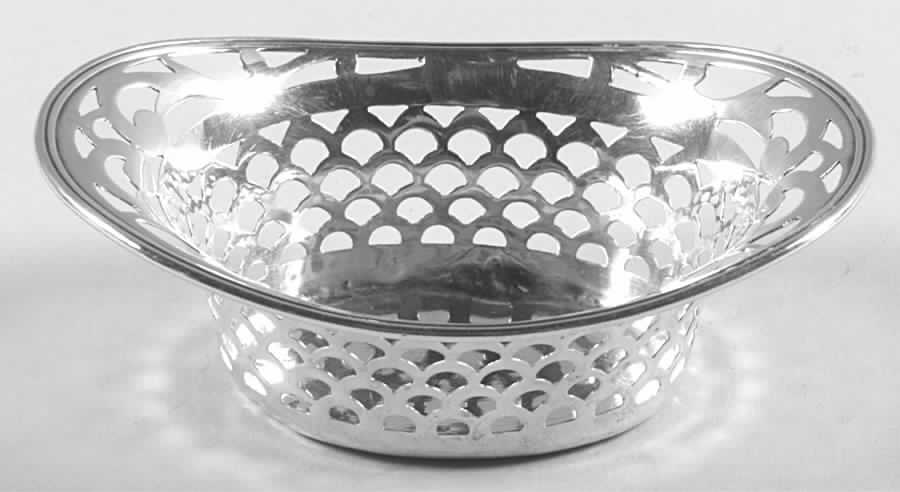 Sterling Hollowware Nut Dish by Webster Co-1