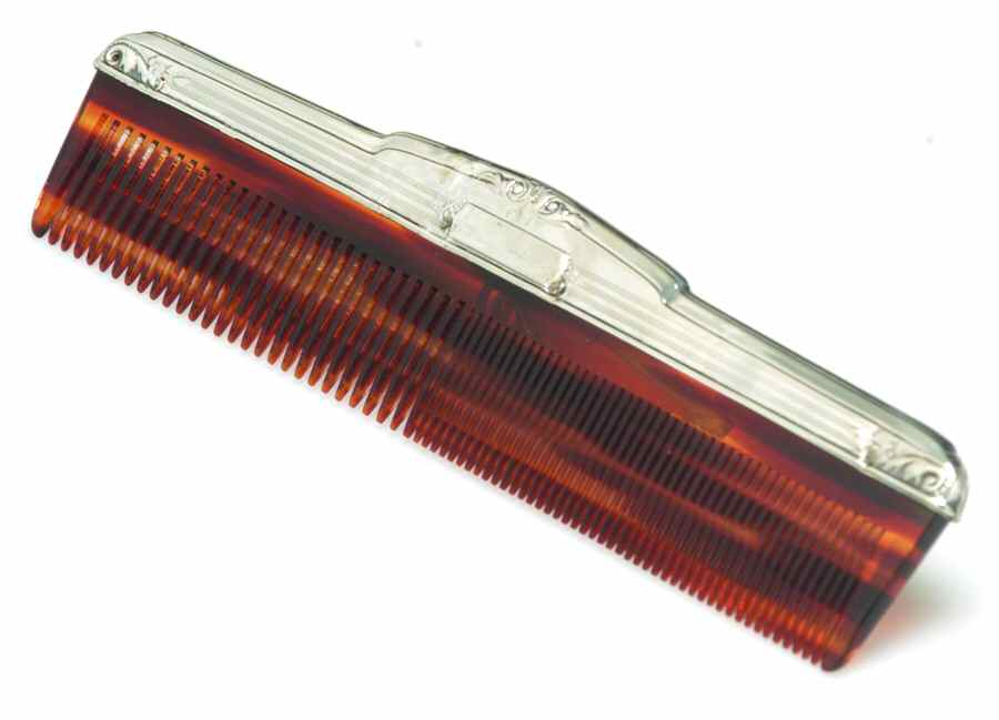 Sterling Hollowware Comb by Webster Co-1