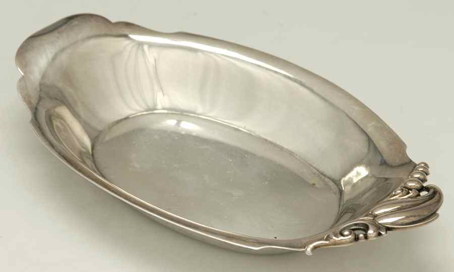 Sterling Hollowware Small Sterling Bon Bon Bowl by Webster Co-1