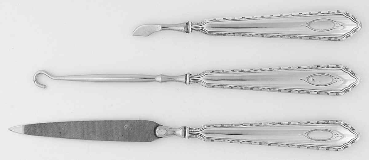 Sterling Hollowware 3 Pc Vanity Set by Webster Co-1