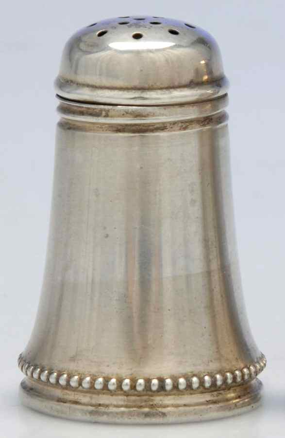 Sterling Hollowware Individual Pepper Shaker by Webster Co-1