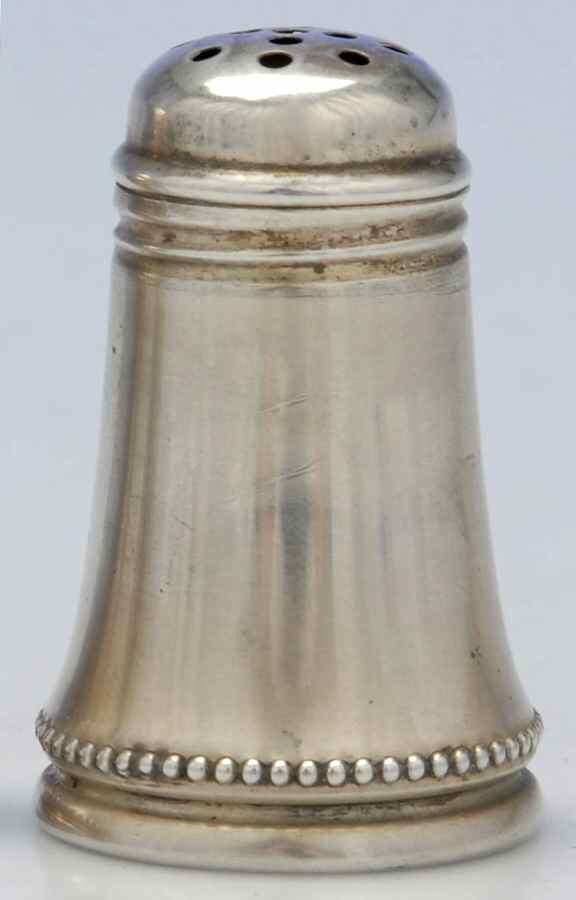 Sterling Hollowware Individual Salt Shaker by Webster Co-1