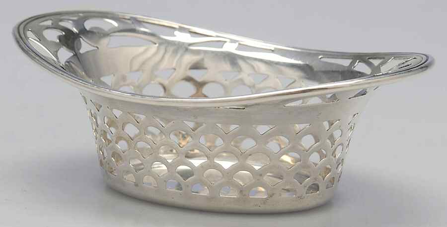 Sterling Hollowware Nut Dish by Webster Co-1