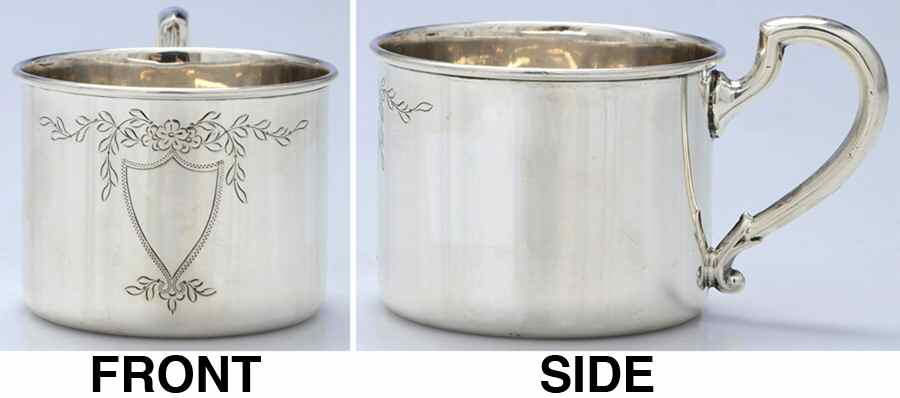Sterling Hollowware Baby Cup by Webster Co-1