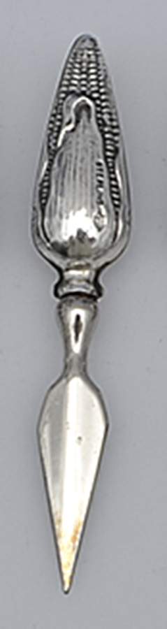 Sterling Hollowware Individual Corn Spear by Webster Co-1
