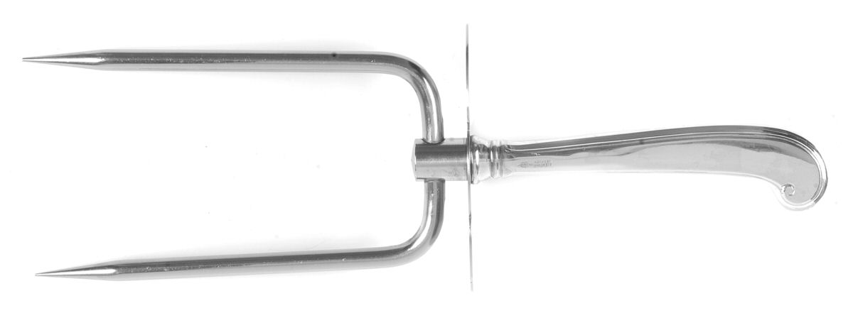 WSC13 (STERLING) Large Joint/Roast Holder Fork by Webster Co-1