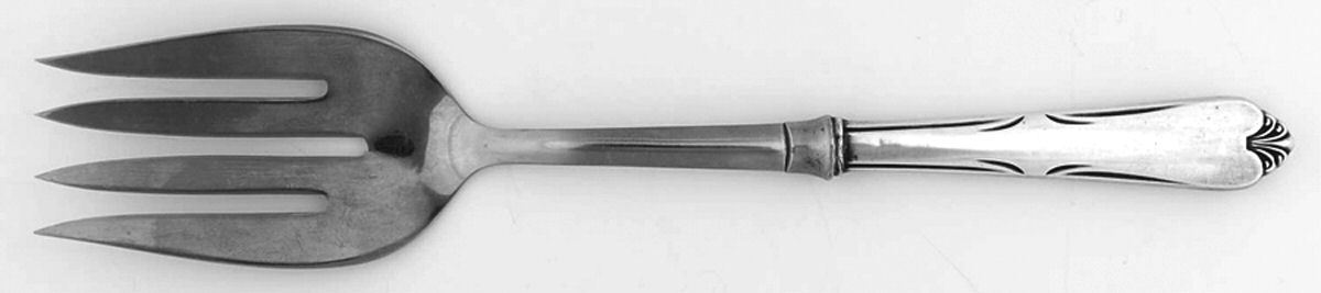 WSC2 (STERLING) Salad Serving Fork with Stainless Prongs by Webster Co-1