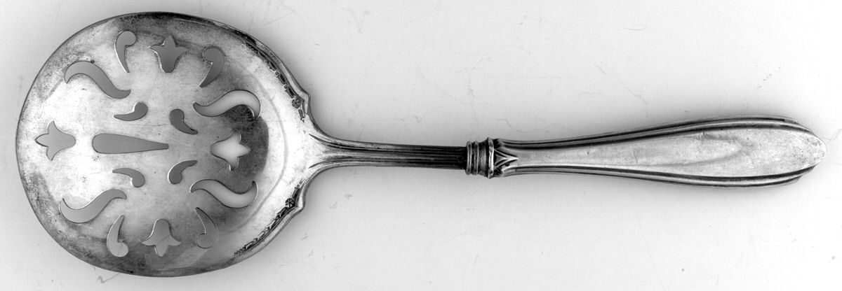 WSC3 (STERLING) Tomato Server with Silverplate Blade by Webster Co-1